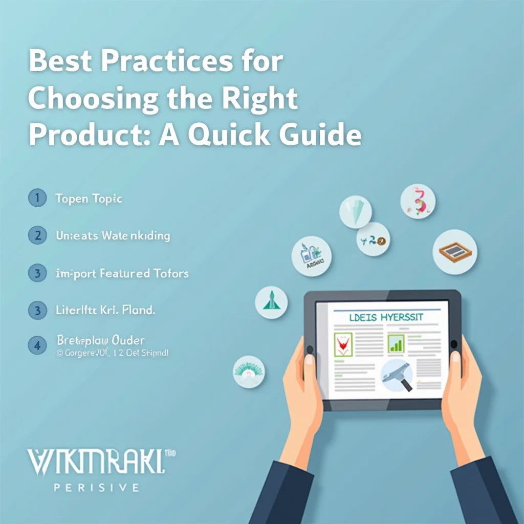 Best - Best Practices for Choosing the Right Product: A Quick Guide